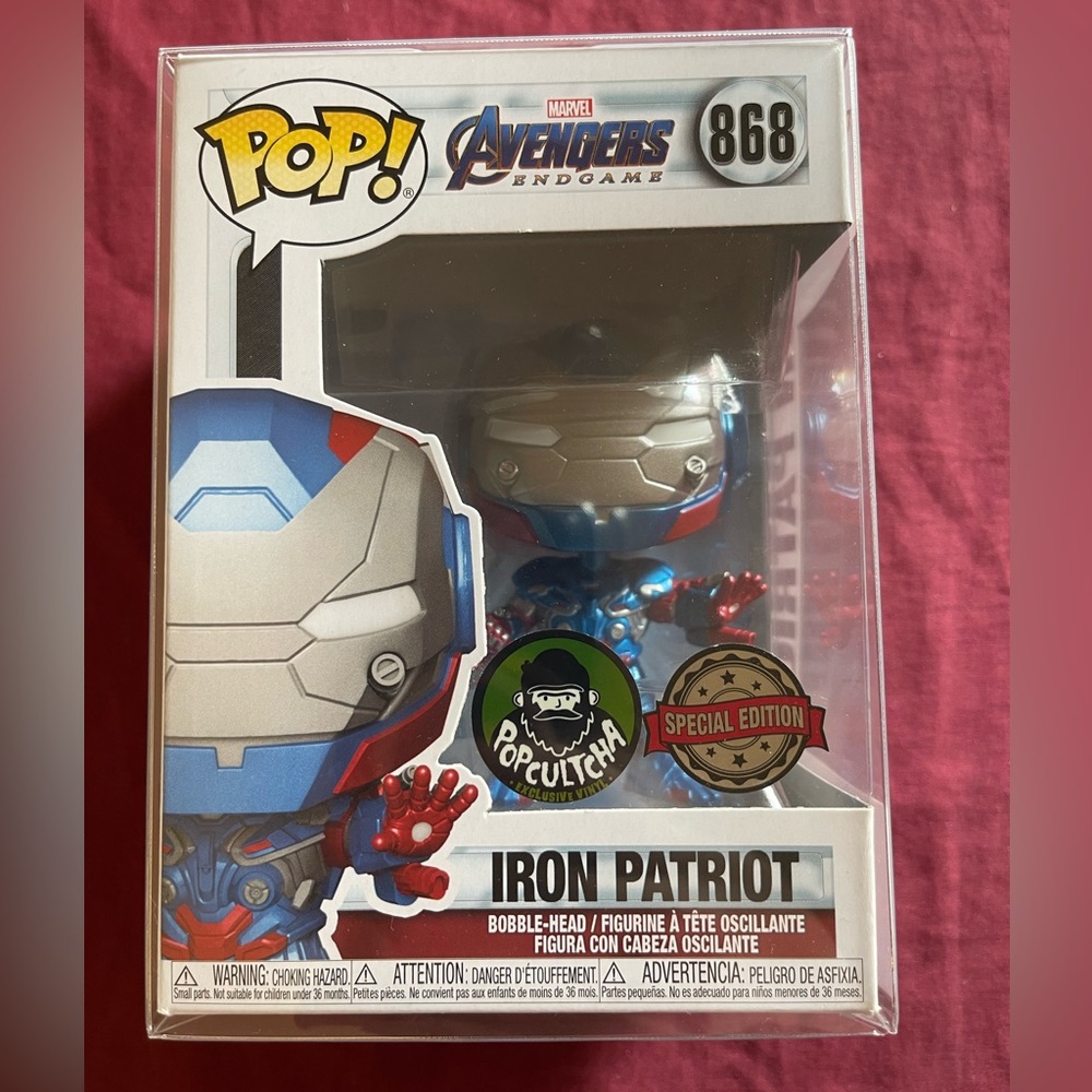 Funko Iron Patriot Pop!